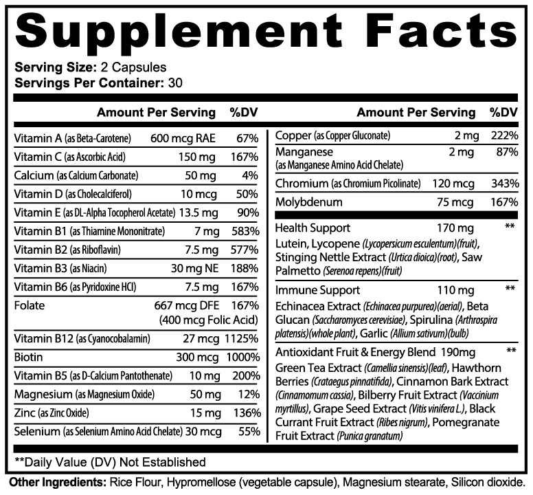 Women's Care Vitamins