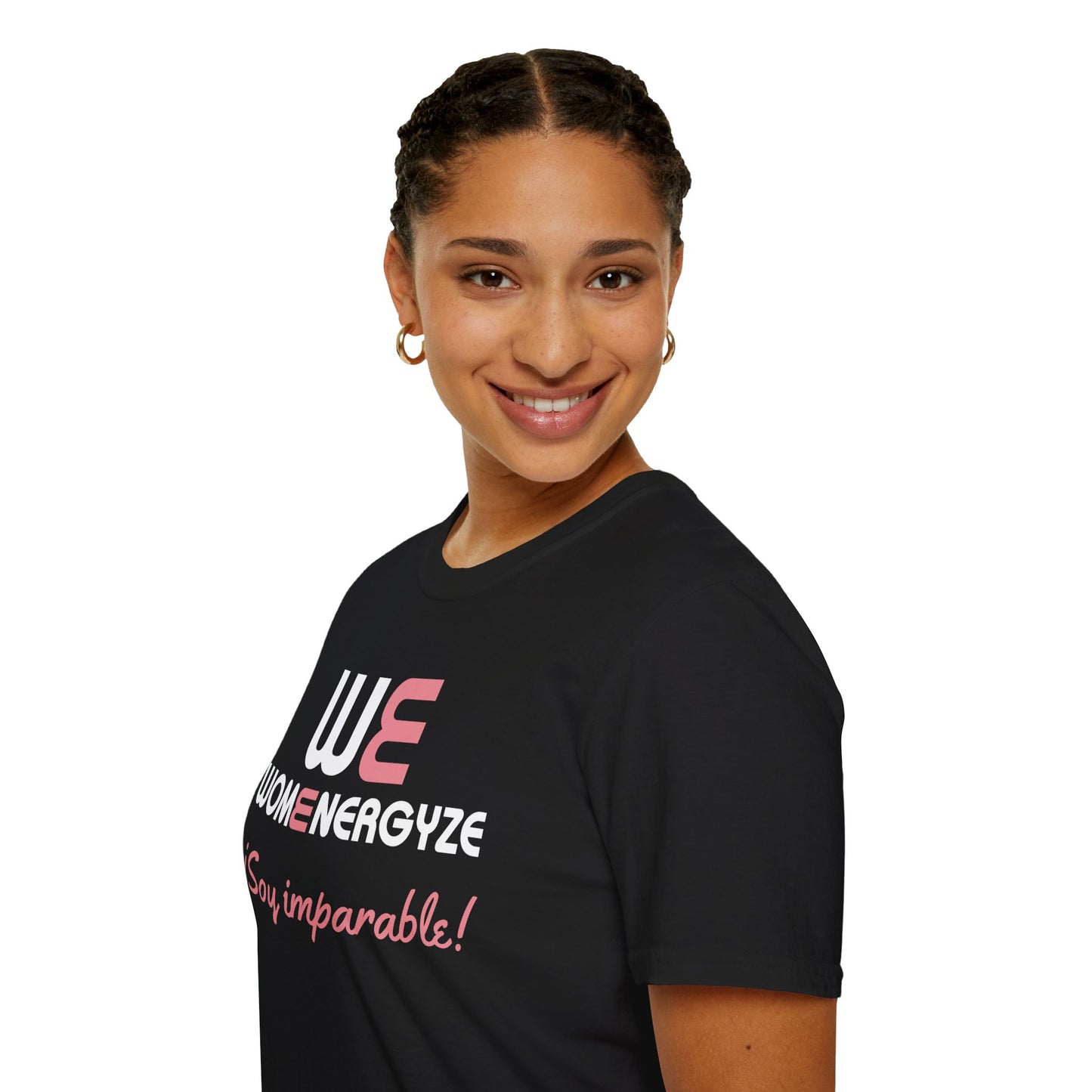 Camiseta Womenergyze™ “Poder Femenino” – Tu Energía, Tu Voz (4 colores)