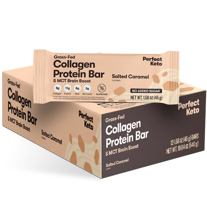 Barras de proteína de colágeno