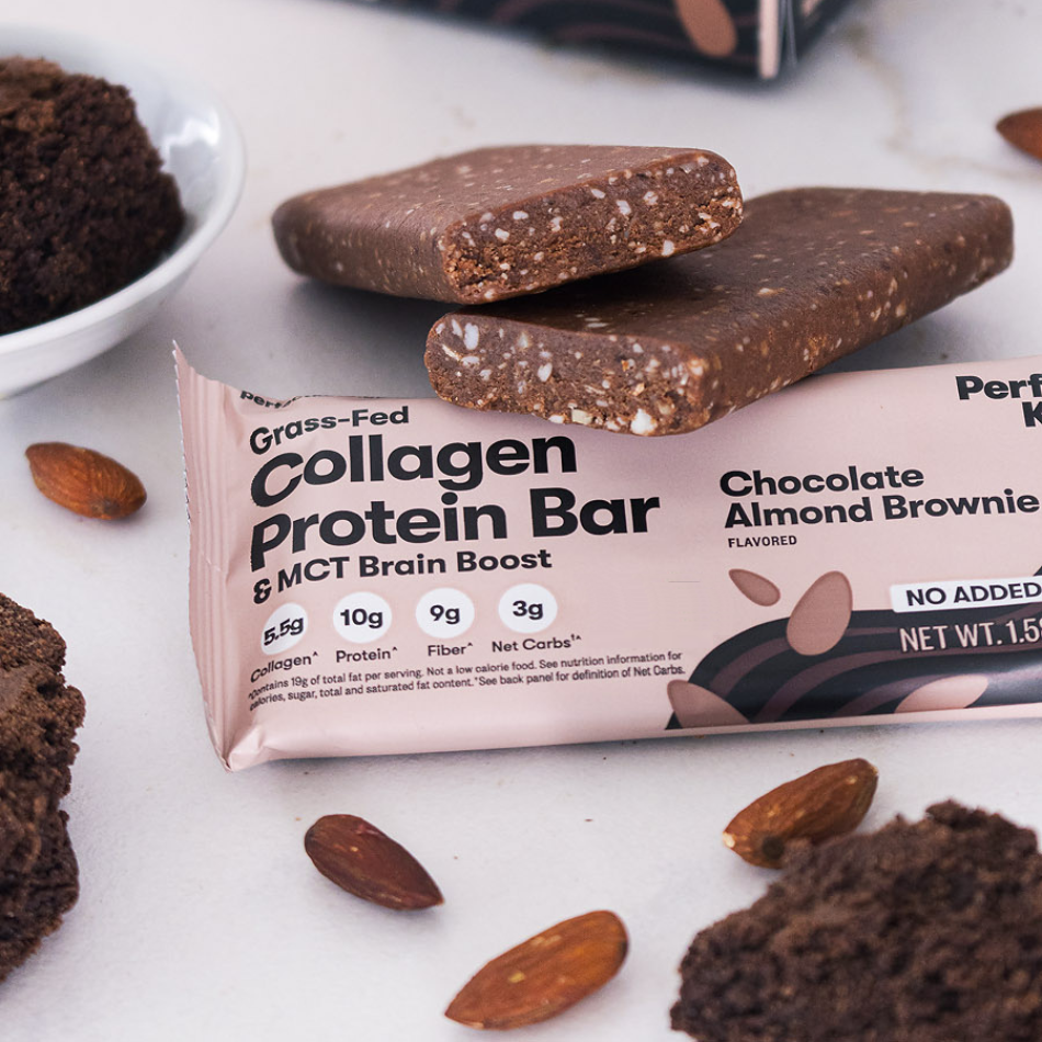 Barras de proteína de colágeno