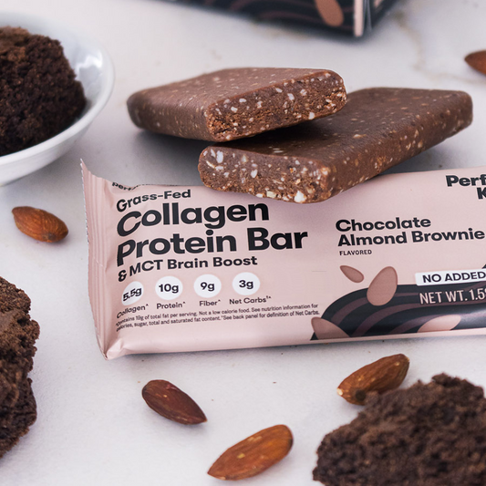 Barras de proteína de colágeno
